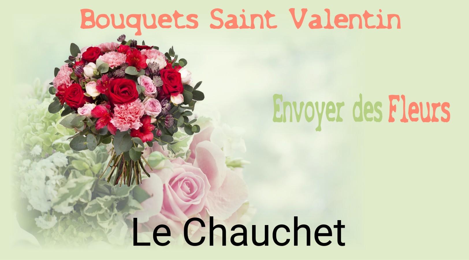Roses de Saint-Valentin livrées à Le Chauchet
